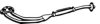 WALKER 08841 Exhaust Pipe